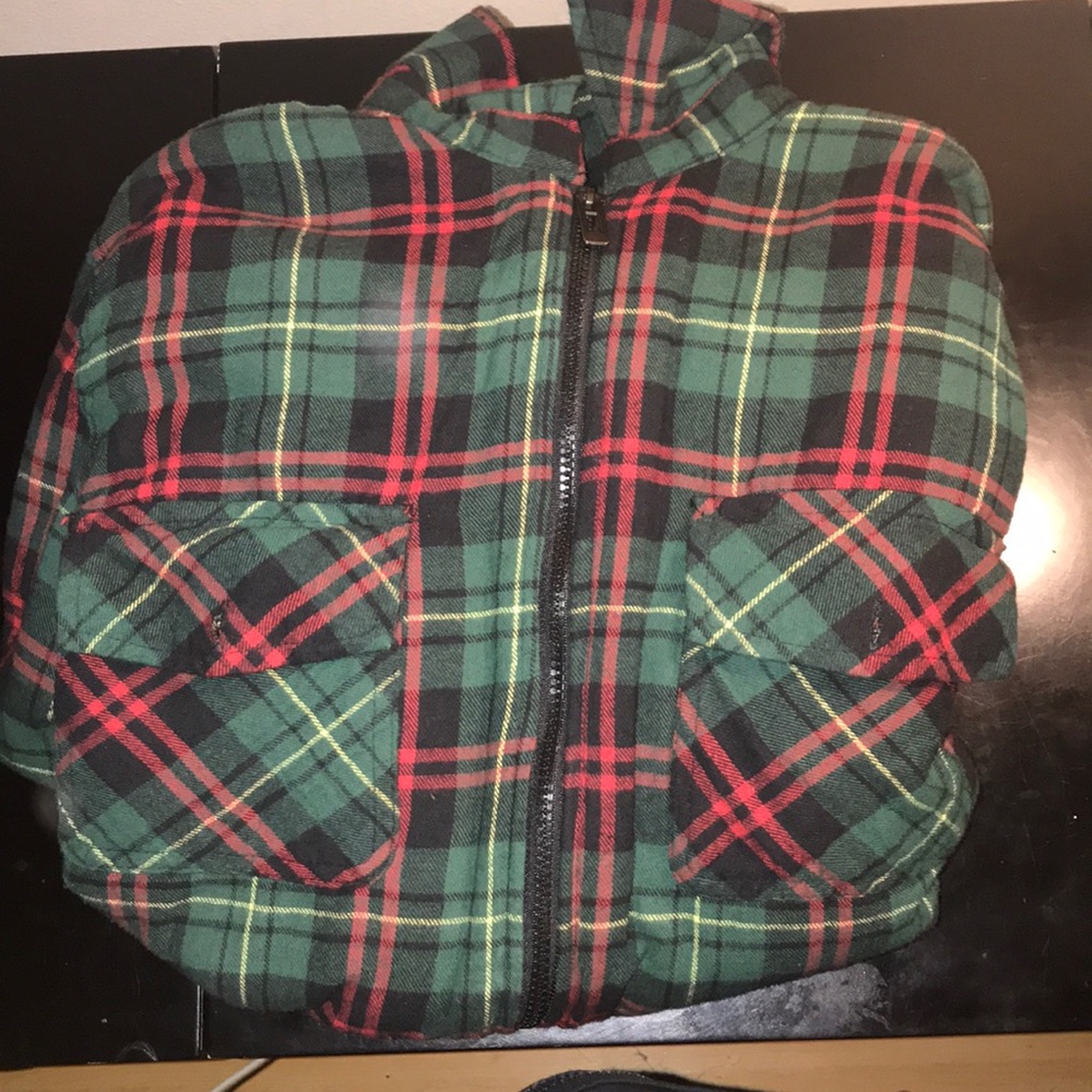 Zip up warm jacket
